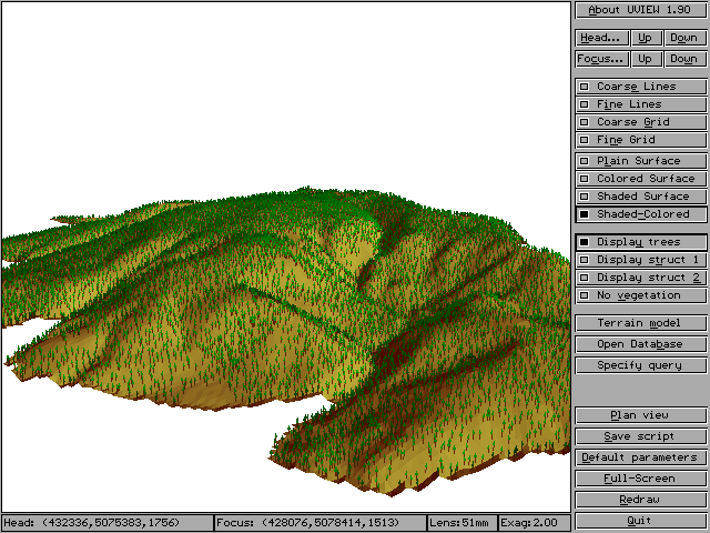 vegetation rendering